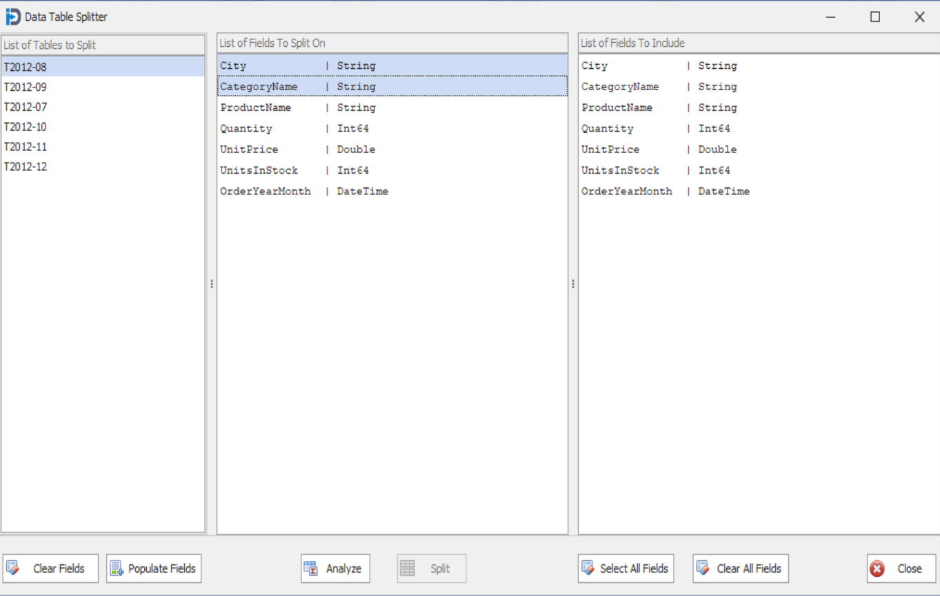 DataActions_Splitter_ChooseFieldsToSplitOn