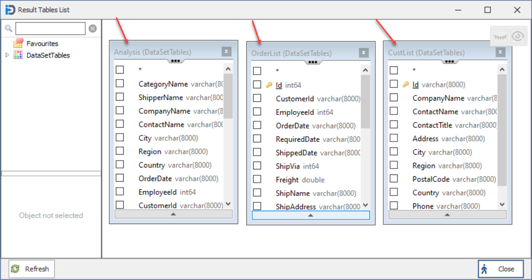 InMemoryTables